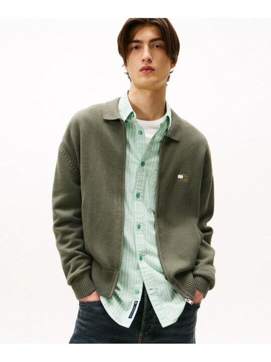 楽天市場】【SALE／40%OFF】リラックスバッジニットジャケット TOMMY 