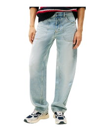 ワーカーリラックスストレートジーンズ TOMMY JEANS トミーヒルフィガー パンツ ジーンズ・デニムパンツ ブルー【送料無料】[Rakuten Fashion]