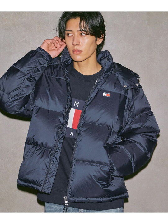 楽天市場】【SALE／30%OFF】ダウンブルゾン TOMMY JEANS トミー 