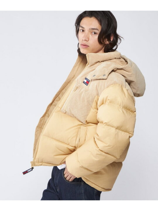 楽天市場】【SALE／60%OFF】コーデュロイミックスパッファダウン 