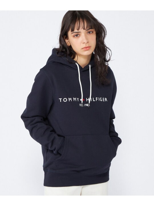 楽天市場】エンブロイドロゴパーカー TOMMY HILFIGER トミー  