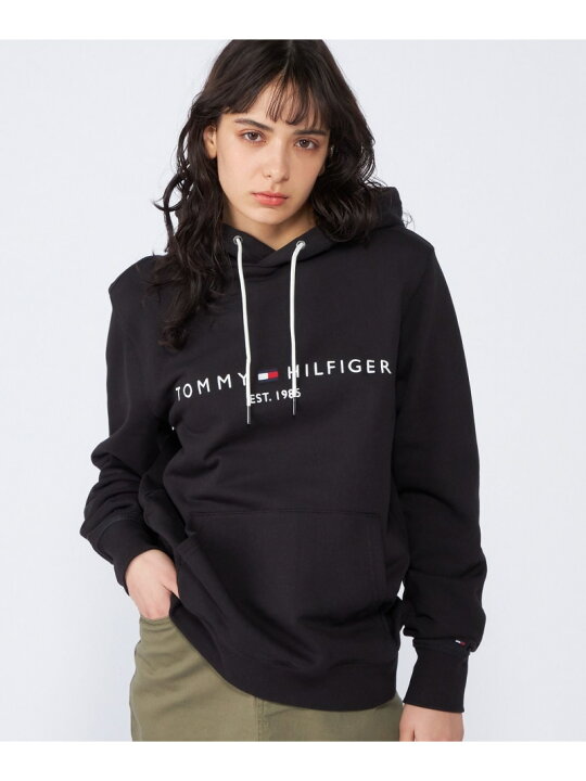 楽天市場】エンブロイドロゴパーカー TOMMY HILFIGER トミー 