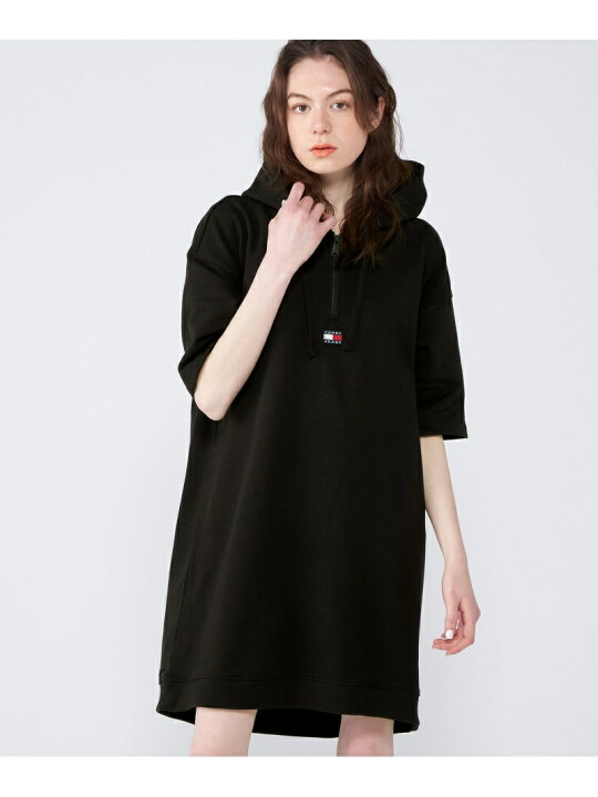 楽天市場】【SALE／60%OFF】アップリケジップパーカーワンピース TOMMY 