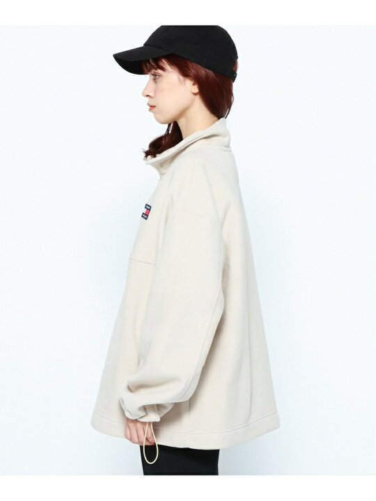 楽天市場】【SALE／30%OFF】オーバーサイズハーフジップフリースプル