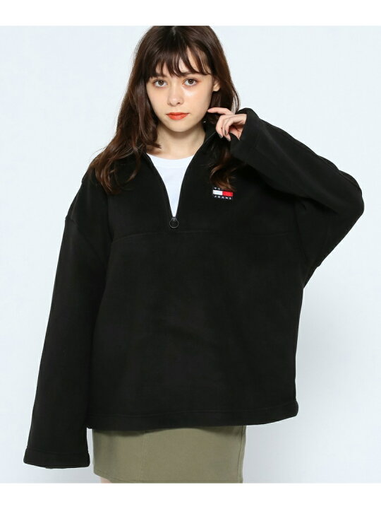 楽天市場】【SALE／30%OFF】オーバーサイズハーフジップフリース 