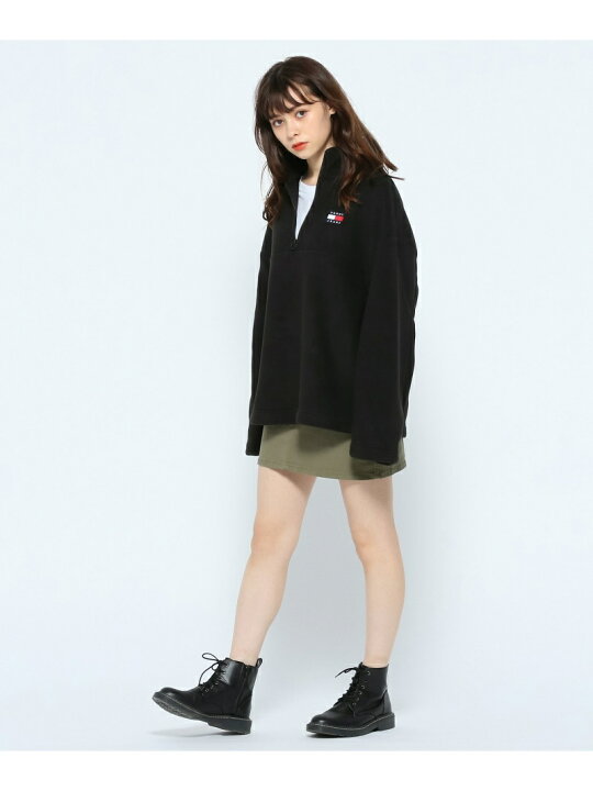 楽天市場】【SALE／30%OFF】オーバーサイズハーフジップフリースプル 