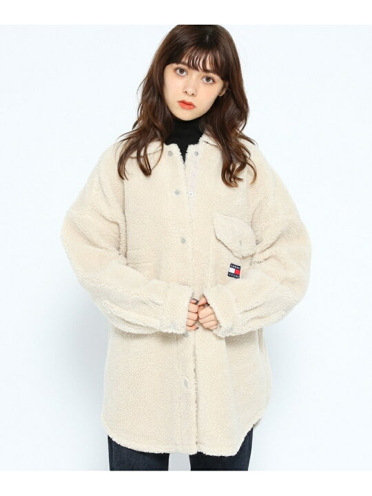楽天市場】【SALE／50%OFF】シェルパオーバーサイズジャケット TOMMY 