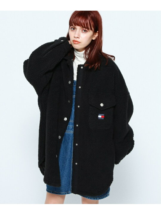 楽天市場】【SALE／50%OFF】シェルパオーバーサイズジャケット TOMMY 