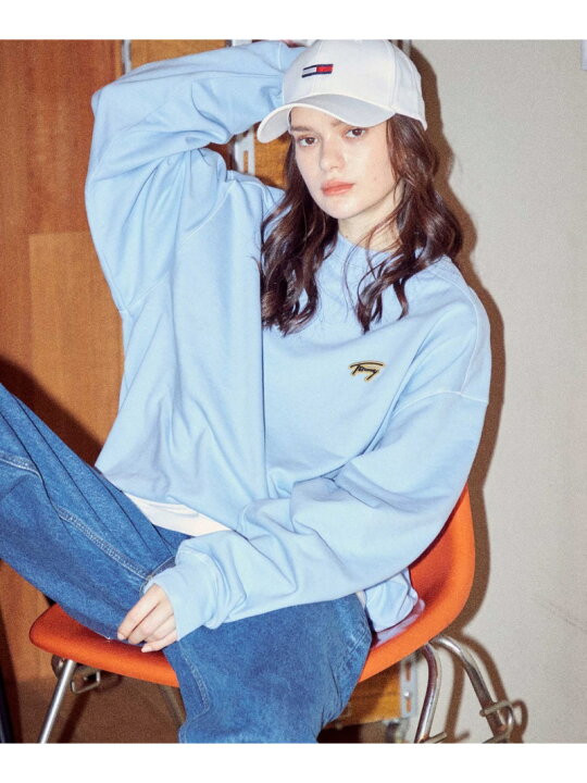 楽天市場】【SALE／60%OFF】ボクシーシグネチャートレーナー TOMMY 