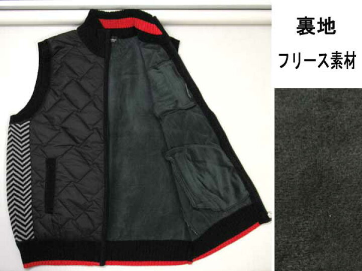 楽天市場】秋冬 HIFUMI ヒフミ アウターベスト 前身キルティング 中綿  