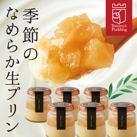 お歳暮 御歳暮 2025 プリン【送料無料】アップル トミーズプリン フルッタセット 【ZIP 王様のブランチ メディア掲載多数】有名店 6個入 ギフト スイーツ プレゼント 誕生日 お祝い 詰め合わせ 贈答 濃厚 やわらか 美味しい TV紹介 お取り寄せ 手作り 極上 高級
