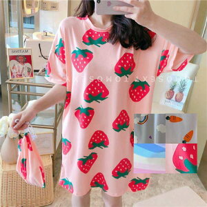 パジャマ ワンピース レディース 半袖 夏用 大人用 かわいい 可愛い 膝丈 ショート丈 韓国風 寝巻 ルームウェア ワンピース ナイトウェア 部屋着 シャツ ナイトガウン ベビードール 春 夏 秋