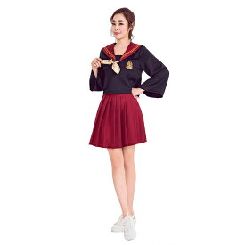 楽天市場 黒赤 セーラー服の通販