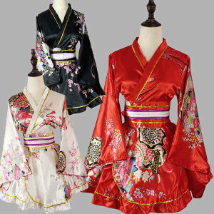 着物 コスプレ 和服 レディース ハロウィン コスプレ衣装 ミニ丈 着物ドレス 袴 振袖 矢羽柄 和式 浴衣 変装 和風 フリル ワンピース セクシー コスチューム大人用 女性 衣装 制服 コスプレ