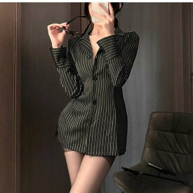 ハロウィンコスプレ衣装 OL制服 OL服 ワンピース 女教師 秘書服 ストライプ柄 黒い ジャケット セクシー コスチューム 長袖 前開き 前オープン ブラウス レディース 制服コスプレ 過激コスプレ 大人用 可愛いコスプレ ハロウィン仮装 ハロウィン衣装 エロ ミニスカート