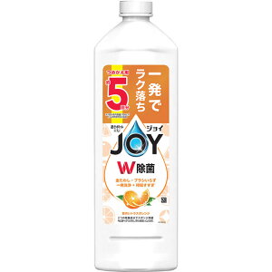 除菌ジョイコンパクト 贅沢シトラスオレンジの香り 詰替特大 670mL