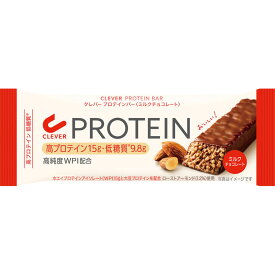 クレバー　プロテインバー　ミルクチョコレート　12本入り