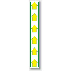 819-25�@�H�ʗp�U���X�e�b�J�[�@���@1000x150mm