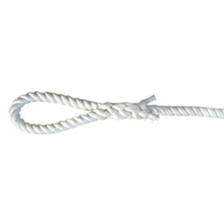 楽天市場 ロープ加工 輪加工 台付け アイ加工 名古屋製綱 6ｍｍ以下 ３ツ打 片側 Naoya007 トモエモン