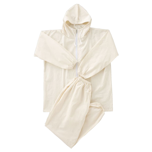 4110 塗装服 フロントジッパー式上下セット 綿100％ 人気の春夏 送料無料 酵素着にも ＥＬ 酵素浴衣
