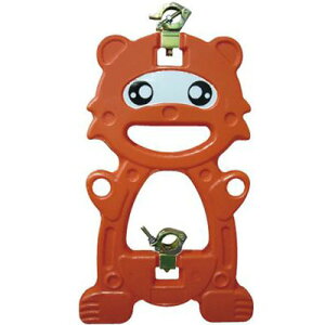 AT-2 単管バリケード バリケード  安全たぬき 超高分子ポリエチレン 819×460×50mm厚