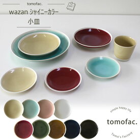 【キラキラ輝く陶器】 tomofac 波佐見焼 シャイニーカラー 小皿 和食器 プレート ストーンカラー シンプル 大 中 小 ギフト セット プレゼント