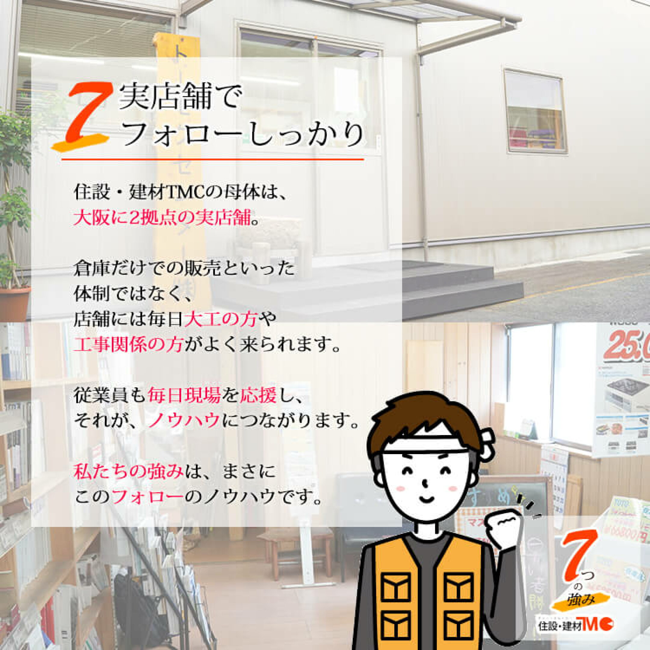 TMC7つの強み