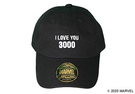 マーベル MARVEL I LOVE YOU 3000 デザイン キャップ 帽子 日除け かっこいい ロゴ おすすめ 大人 キャラクター ヒーロー キャップ 男性