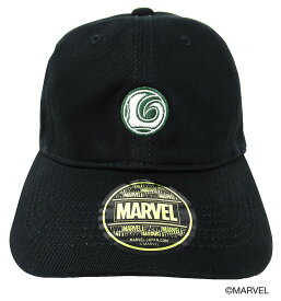 【正規品】 『マーベル』『 MARVEL』 ロー キャップ | ロキ LOKI 帽子 ぼうし 日焼け 日よけ 日除け かっこいい ロゴ おすすめ 大人 メンズ ウィメンズ 婦人 紳士 キャラクター ヒーロー 綿 男性