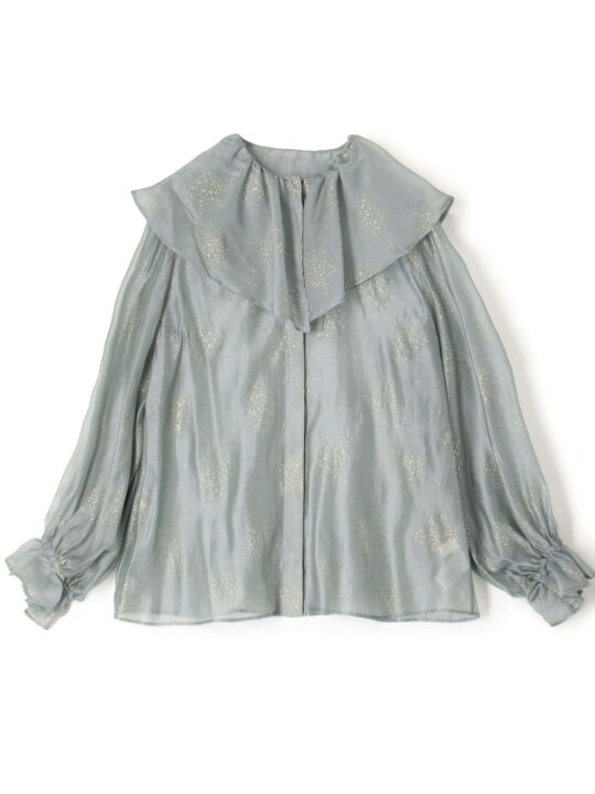 楽天市場】【SALE／40%OFF】グリッタープリント ラッフルカラー 