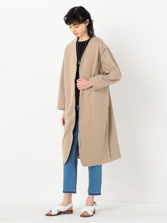 楽天市場】【SALE／50%OFF】ブークレージャージー ジップアップコート 
