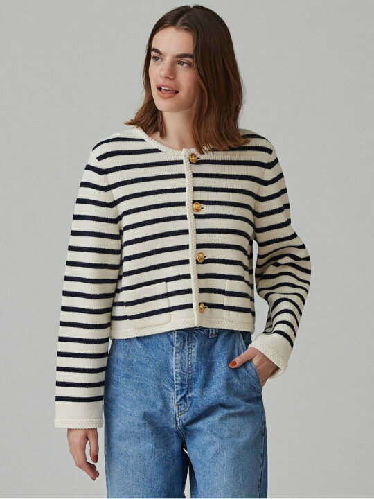 楽天市場】【SALE／30%OFF】ハーフミラノボーダー クルーネック  