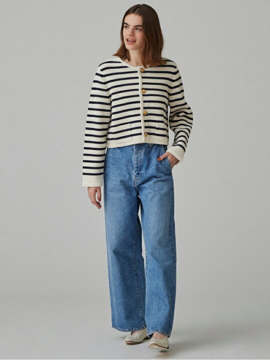 楽天市場】【SALE／30%OFF】ハーフミラノボーダー クルーネック  