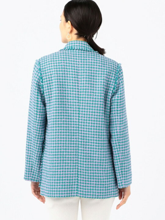 楽天市場】【SALE／40%OFF】ループハウンドトゥース ダブルブレスト 