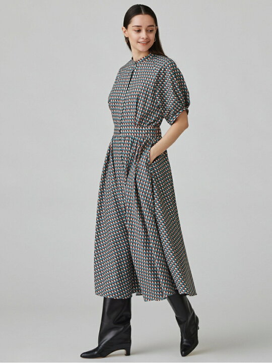 楽天市場】【SALE／30%OFF】ジオメトリックプリント バンドカラー  