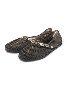 ANCIENT GREEK SANDALS IRO SHELLS �o�����[�i�V���[�Y TOMORROWLAND GOODS �g�D�����[�����h �V���[�Y�E�C �o���G�V���[�Y �u���b�N�y���������z[Rakuten Fashion]