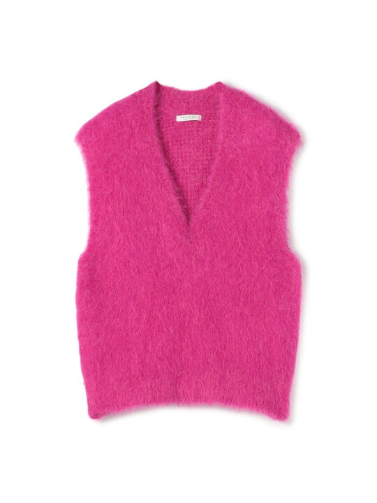 楽天市場】【SALE／40%OFF】フラッフィーアルパカ Vネックベスト  