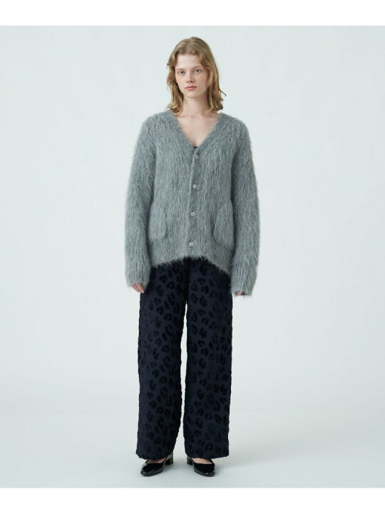 楽天市場】【SALE／40%OFF】フラッフィーアルパカ Vネックカーディガン 