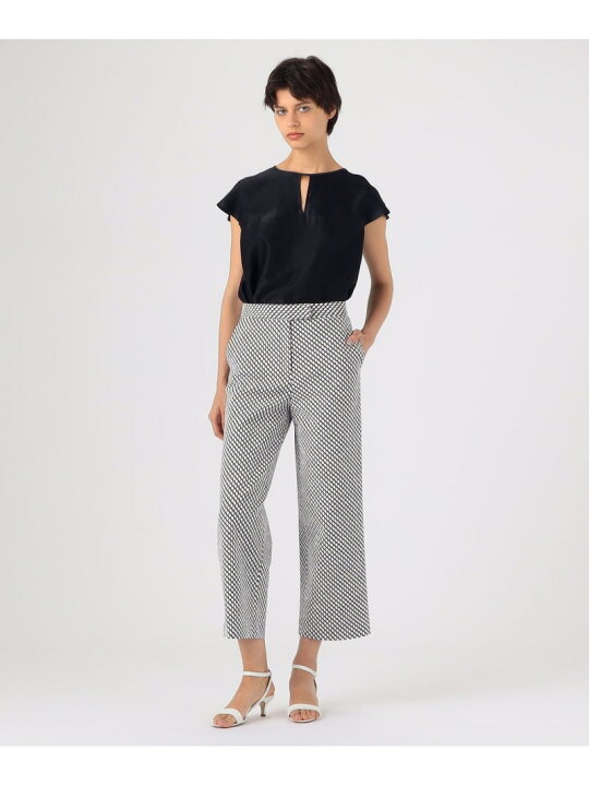 楽天市場】【SALE／40%OFF】ダイヤストレッチ セミワイドパンツ  