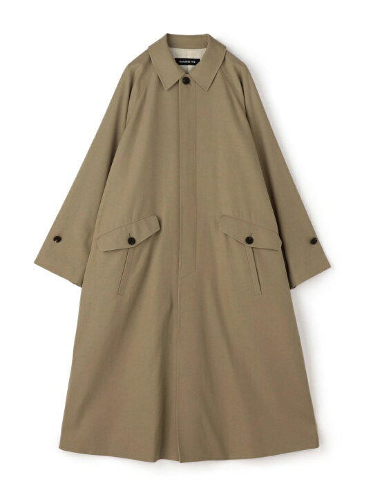 楽天市場】【SALE／30%OFF】ウールコットンギャバジン バルカラー 