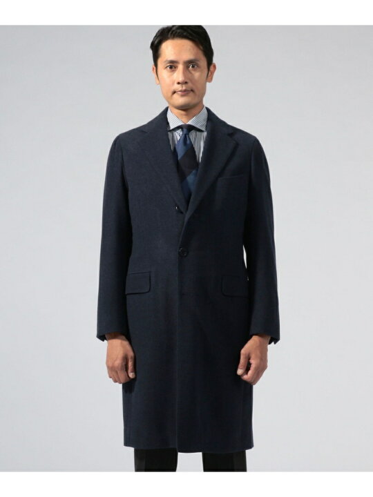 楽天市場】【SALE／50%OFF】ウールカシミヤ シングルチェスターコート 