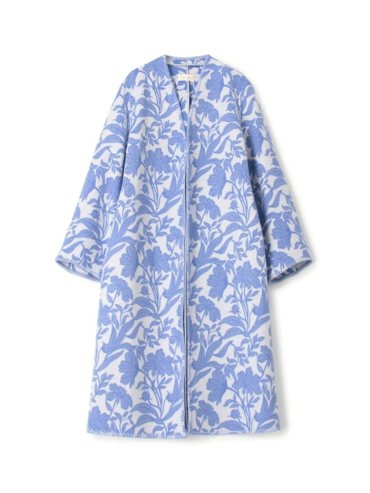 楽天市場】【SALE／60%OFF】コスモスジャカード ノーカラーコート DES  