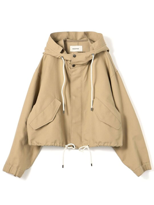 楽天市場】【SALE／80%OFF】コットンダブルクロス フーデッドブルゾン  
