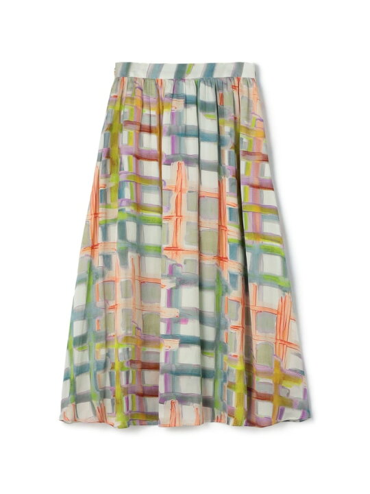 楽天市場】【SALE／40%OFF】スタックチェックプリント ボリューム 