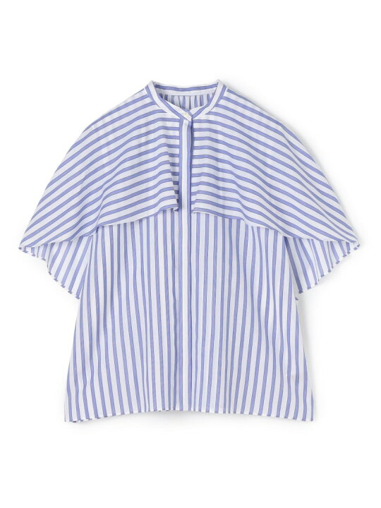 楽天市場】【SALE／40%OFF】シアーストライプ フレアヨークブラウス 