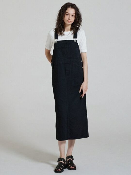 楽天市場】【SALE／40%OFF】コットンデニム サロペットスカート 