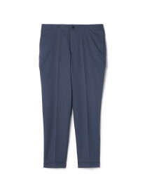 【SALE／50%OFF】2WAYストレッチ ダブルクロス ノープリーツイージースラックス TOMORROWLAND MEN トゥモローランド パンツ スラックス・ドレスパンツ ブルー グレー ネイビー【RBA_E】【送料無料】[Rakuten Fashion]