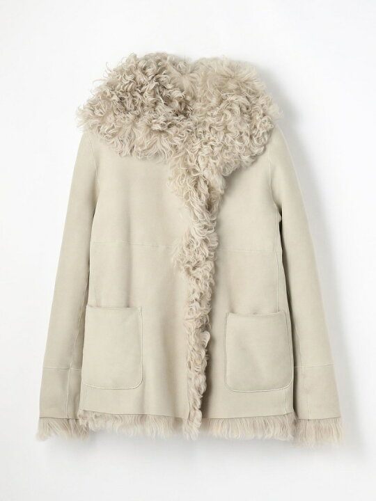 楽天市場】【SALE／40%OFF】UNKNOWN ムートン ショートリバーシブル 