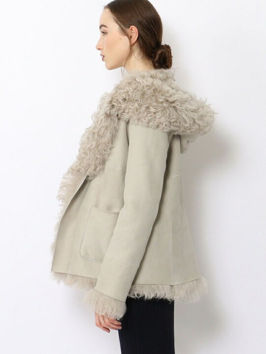 楽天市場】【SALE／40%OFF】UNKNOWN ムートン ショートリバーシブル 