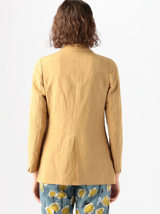 楽天市場】【SALE／30%OFF】コンパクトリネン ダブルブレスト 